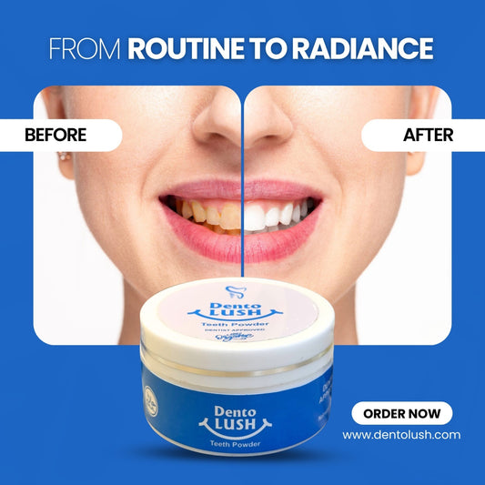 Dento Lush Tooth Whitening Powder